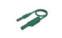 934041104 Hirschmann Test & Measurement Test lead, 32A, Green, 500mm Lead Length
