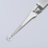 92-91-01 Knipex 120 mm, Stainless Steel, Smooth, Tweezer