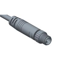 8a-03ammm-sl7b01 Amphenol Industrial Circular Connector, 3 Contacts, M8 Connector, Plug, Male, IP67
