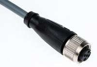 v15-g-2m-pvc Pepperl + Fuchs Female 5 way M12 to 5 way Free End Sensor Actuator Cable, 2 m
