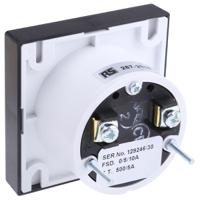 pd72mis5a22-001-05001000a HOBUT Analogue Panel Ammeter 0/500/100A For 500/5A CT AC, 72mm x 72mm Moving Iron