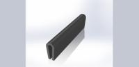 175-2574 RS PRO Black EPDM Edge Protection, 20m
