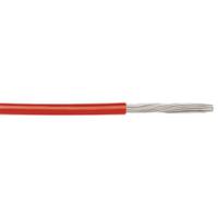 5854-rd005 Alpha Wire Hook-up Wire TEFLON Series Red 0.2 mm² Hook Up Wire, 24 AWG, 19/0.13 mm, 30m, PTFE Insulation, 5854 RD005