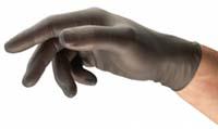 93250100 Ansell 93-250 Grey Powder-Free Nitrile Disposable Gloves, Size 9.5-10, XL, 100 per Pack