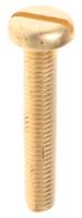 483-1634 RS PRO Slot M5 Pan Brass Machine Screws DIN 85 x 30.0mm
