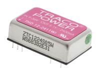 thd-12-2411wi TRACOPOWER THD 12WI DC-DC Converter, 5V dc/ 2.4A Output, 9 → 36 V dc Input, 12W, Through Hole, +85°C Max Temp
