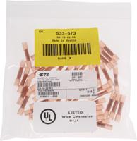 ds-18-22-rs TE Connectivity, DuraSeal Butt Splice Connector, Red, Insulated, Tin 22 → 18 AWG