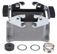 1003400012954400 EPIC H-BE Heavy Duty Power Connector Hood, 10 (H-BE), 42 (H-DD) Contacts, PG16 Thread