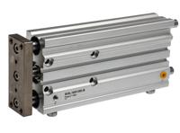 180-312 RS PRO Pneumatic Guided Cylinder - 16mm Bore, 100mm Stroke, Double Acting