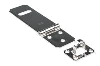 434-9595 RS PRO Stainless Steel Hasp & Staple, 90 x 36mm
