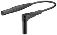 669006-100-21 Staubli, 19A, 1kV, Black, 1m Lead Length