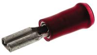165563-1 TE Connectivity PIDG FASTON .110 Red Insulated Female Spade Connector, Receptacle, 2.79 x 0.3mm Tab Size, 0.3mm² to
