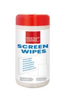 31980 Kontakt Chemie Wet Screen Wipes, Dispenser Box of 100