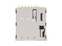2490448-1 TE Connectivity,  7 Way Push/Push Nano Sim Memory Card Connector