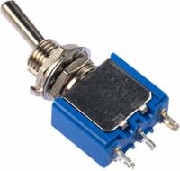 5636a APEM Toggle Switch, Panel Mount, On-On, SPST, Solder Terminal