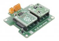 mikroe-2756 MikroElektronika Pi 3 Click Shield with 2 mikroBUS Sockets for Raspberry Pi