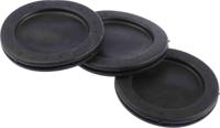 136-6705 RS PRO Black Polychloroprene 64mm Cable Grommet for Maximum of 53mm Cable Dia.
