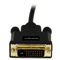 mdp2dvimm6b StarTech.com Mini DisplayPort to DVI Adapter, 1.8m Length - 1920 x 1200 Maximum Resolution