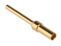 09670003576 HARTING, D-Sub Standard Series, size 1.04mm Male Crimp Circular Connector Contact, Gold over Nickel Signal, 22 →