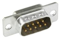 fde-9pti21-lf Cinch FD 9 Way Panel Mount D-sub Connector Plug, 2.76mm Pitch