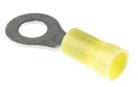 34855 TE Connectivity, PLASTI-GRIP Insulated Crimp Ring Terminal, M6 Stud Size, 2.6mm² to 6.6mm² Wire Size, Yellow