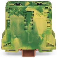 285-157-1 WAGO  281 Series Green/Yellow, 50mm², 2-Level, Cage Clamp Termination