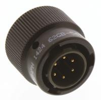 62gb-56tg10-06pn Amphenol Limited, 62GB 6 Way Cable Mount MIL Spec Circular Connector Plug, Pin Contacts,Shell Size 10, Bayonet