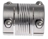 721252828 Huco Beam Coupling, 25mm Outside Diameter, 8mm Bore, 31.8mm Length Coupler