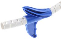 161-64205-hwpp16l2-pp-gy HellermannTyton Spiral Wrap, I.D 16mm, 16mm Polypropylene Helawrap Series