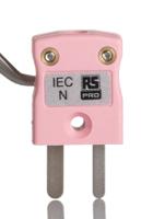 262-3128 RS PRO Miniature Thermocouple Connector for Use with Thermocouple, 4mm Probe, IEC, RoHS Compliant Standard