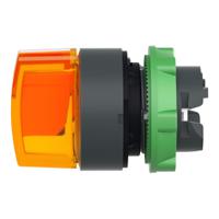 zb5ak1553 Schneider Electric Harmony XB5 Series 3 Position Selector Switch Head, 22mm Cutout, Orange Handle