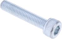 491-5259 RS PRO Bright Zinc Plated Steel Hex Socket Cap Screw, DIN 912, M5 x 25mm