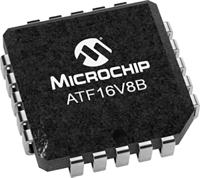 atf16v8b-10ju Microchip ATF16V8B-10JU, CPLD ATF16V8B Flash 8 Cells, 18 I/O, 8 Labs, 10ns, ISP, 20-Pin PLCC