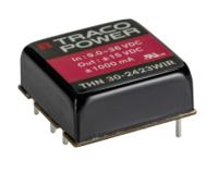 thn-30-2423wir TRACOPOWER THN 30WIR Isolated DC-DC Converter, -15 → 15V dc/, 9 → 36 V dc Input, 30W, PCB Mount