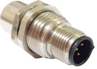 205-5988 RS PRO 5 Pole M12 Plug to 5 Pole M12 Socket Adapter