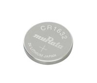 97384009 Murata CR1632 Button Battery, 3V, 16mm Diameter