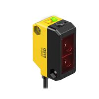 qs18ab6af300q Banner Background Suppression Photoelectric Sensor, Rectangular Sensor, 30 → 300 mm Detection Range