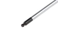 05118096001 Wera Ball End Hexagon Precision Screwdriver, 3 mm Tip, 60 mm Blade, 157 mm Overall