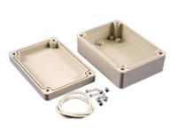 rp1085 Hammond RP Series Light Grey ABS General Purpose Enclosure, IP65, Light Grey Lid, 105 x 75 x 40mm