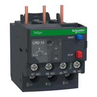 lrd106 Schneider Electric Thermal Overload Relay 1 NO + 1 NC, 4 → 6 A F.L.C, 5 A Contact Rating, TeSys