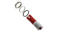 q14p1cxxr12e APEM Q14 Series Red Panel Mount Indicator, 12V dc, 14mm Mounting Hole Size, Faston, Solder Lug Termination, IP67