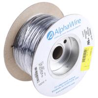 6713-bk001 Alpha Wire Ecogen Ecowire Series Black 0.33 mm² Hook Up Wire, 22 AWG, 7/0.25 mm, 305m, MPPE Insulation, 6713 BK001