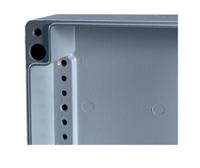 9106210 Rittal GA Series Cast Aluminium Wall Box, IP66, 80 mm x 175 mm x 57mm