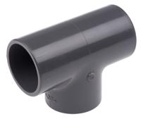 721200108 Georg Fischer Plastic Pipe Fitting, 90° Equal Tee, 32mm