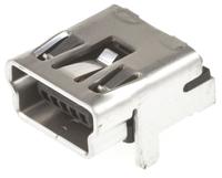 54819-0519 Molex Right Angle, Through Hole, Socket Type B 2.0 USB Connector