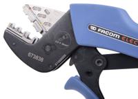 673838 Facom Hand Ratcheting Crimp Tool for Insulated Terminals