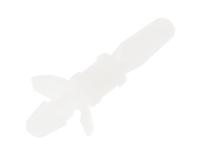 lcbsm-4-01 LCBSM-4-01 , 6.4mm High Nylon PCB Support Pillar for 4mm PCB Hole, 7.1mm Base