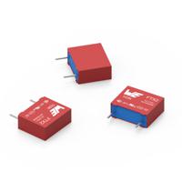 890324026014cs Wurth Elektronik WCAP-FTX2 Metallised Polypropylene Film Capacitor, 275V dc, ±10%, 470nF, Through Hole
