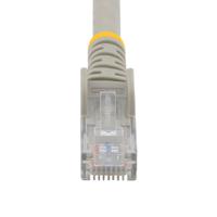 n6patch100gr StarTech.com, 30m Cat6, Grey RJ45 to Male RJ45 Male, U/UTP Unshielded, Terminated PVC Sheath