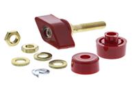pol-631-rt Schutzinger 4mm Red Terminal Post, 1kV, 63A, M6 x 0.75 Thread